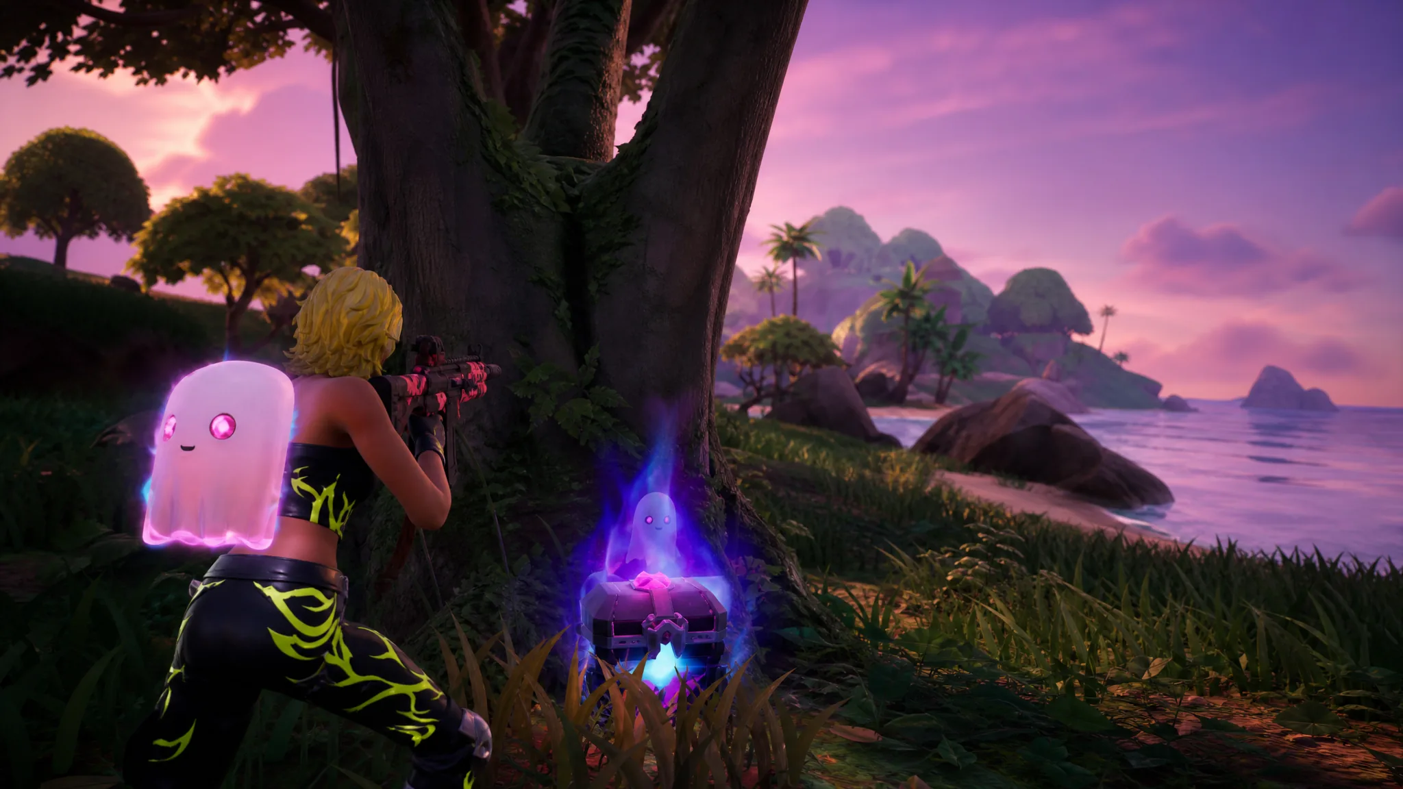 How to Get the Grim Sprite in Fortnite: Best Chests and Drop Rates