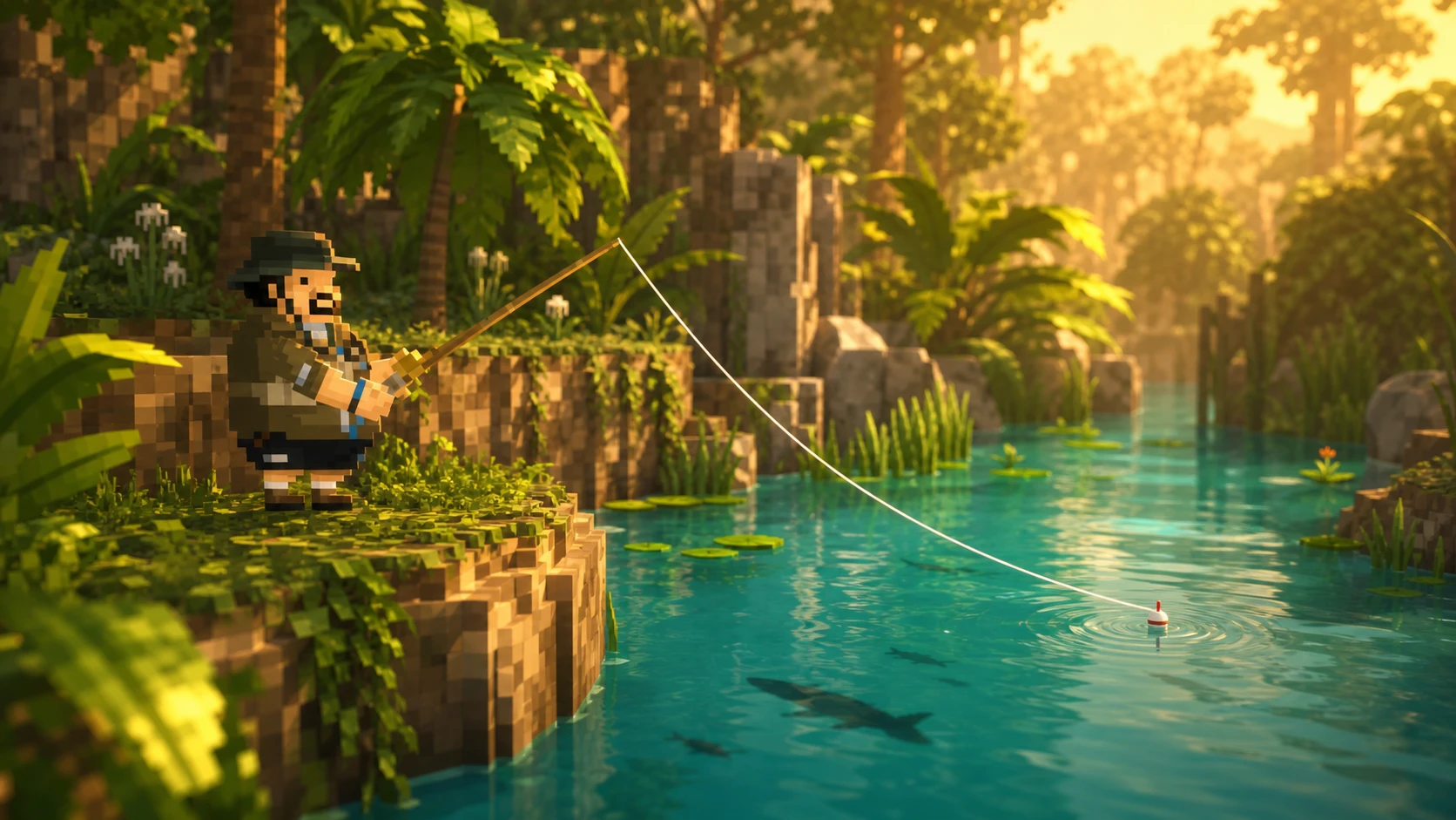 Unlock the fishing rod in Dave the Diver: In the Jungle