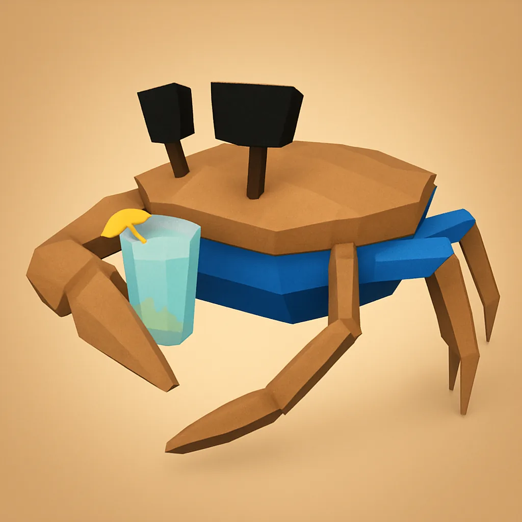 Chillin' Crab