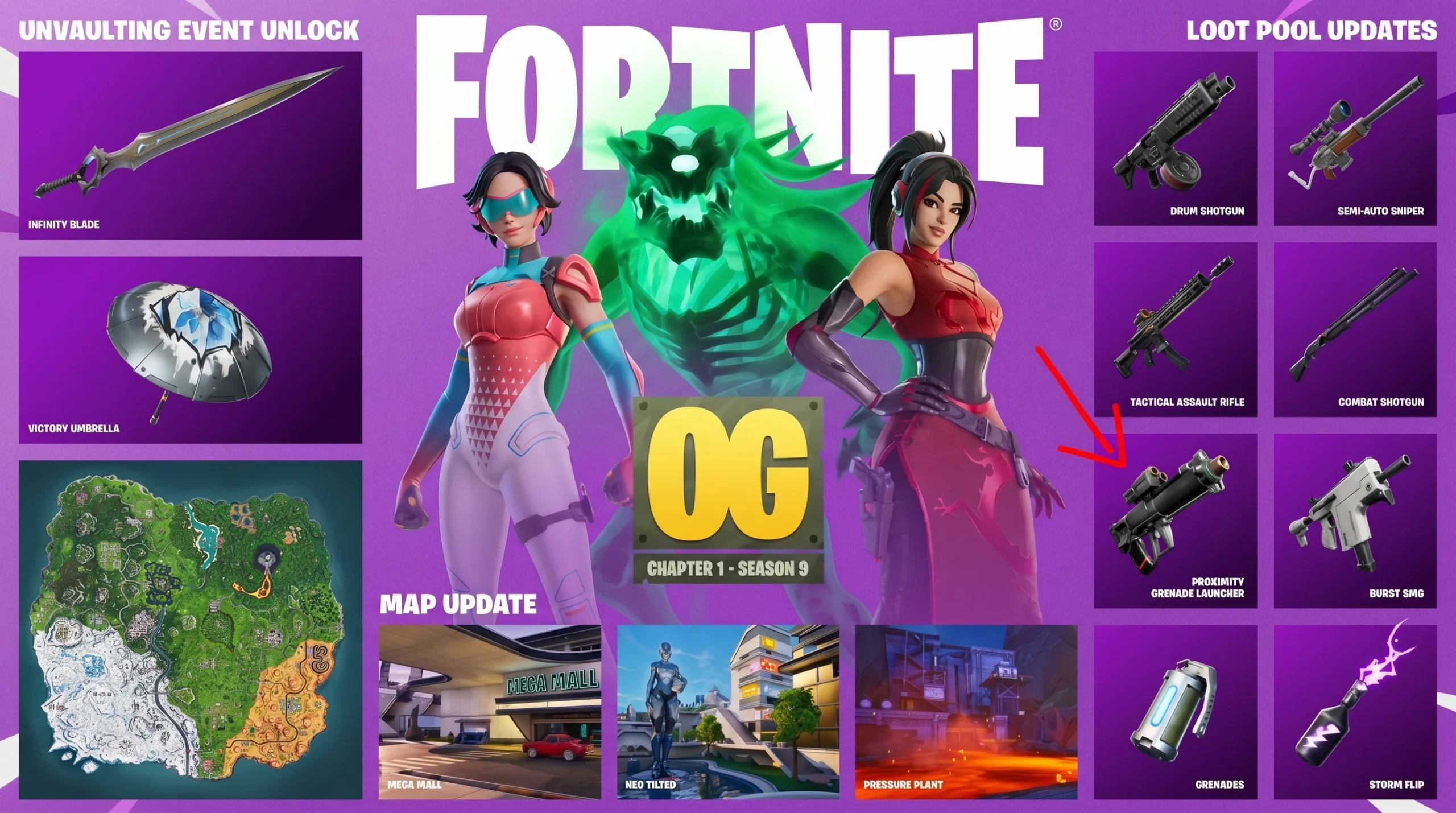Fortnite 41.10 OG Season 9