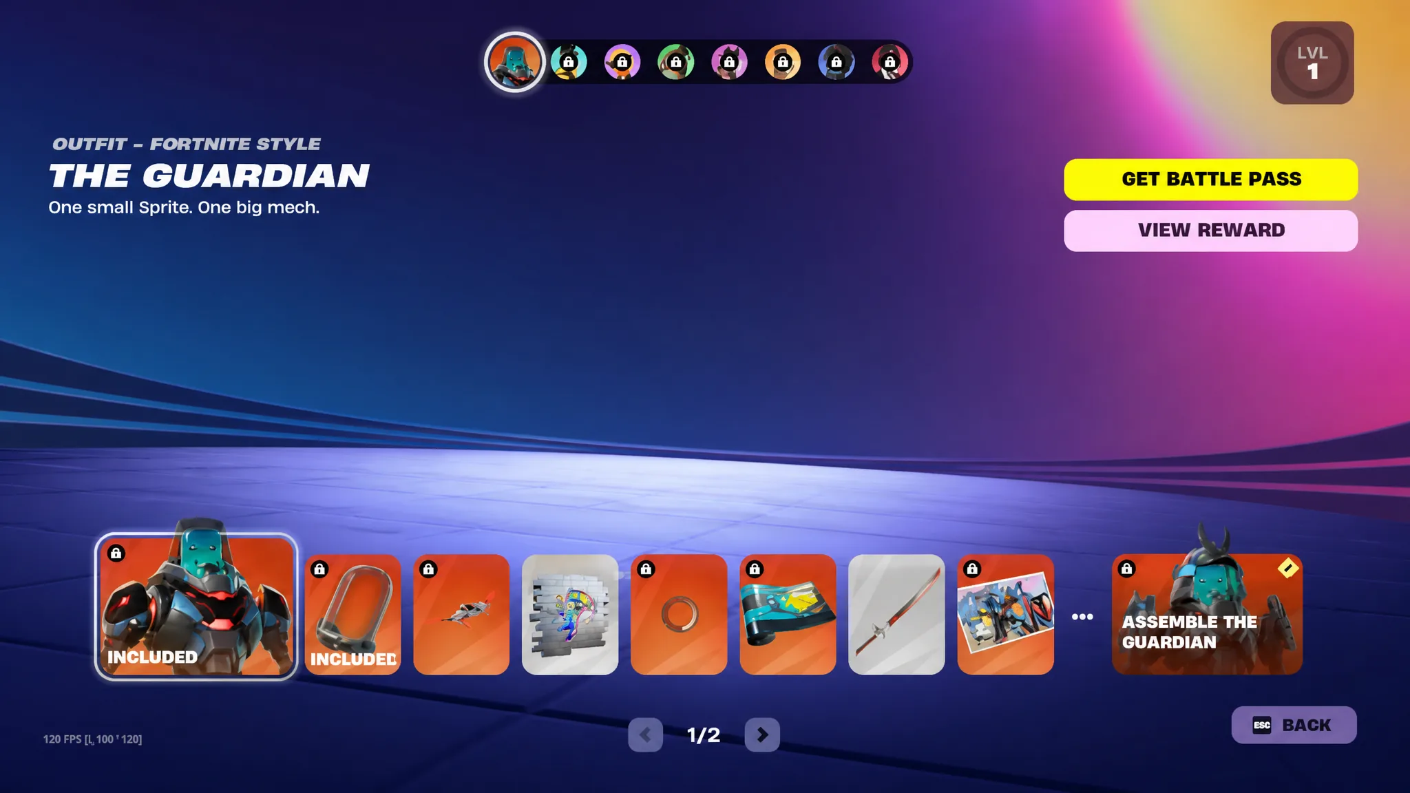 Fortnite Chapter 7 Season 3 Battle Pass All Rewards