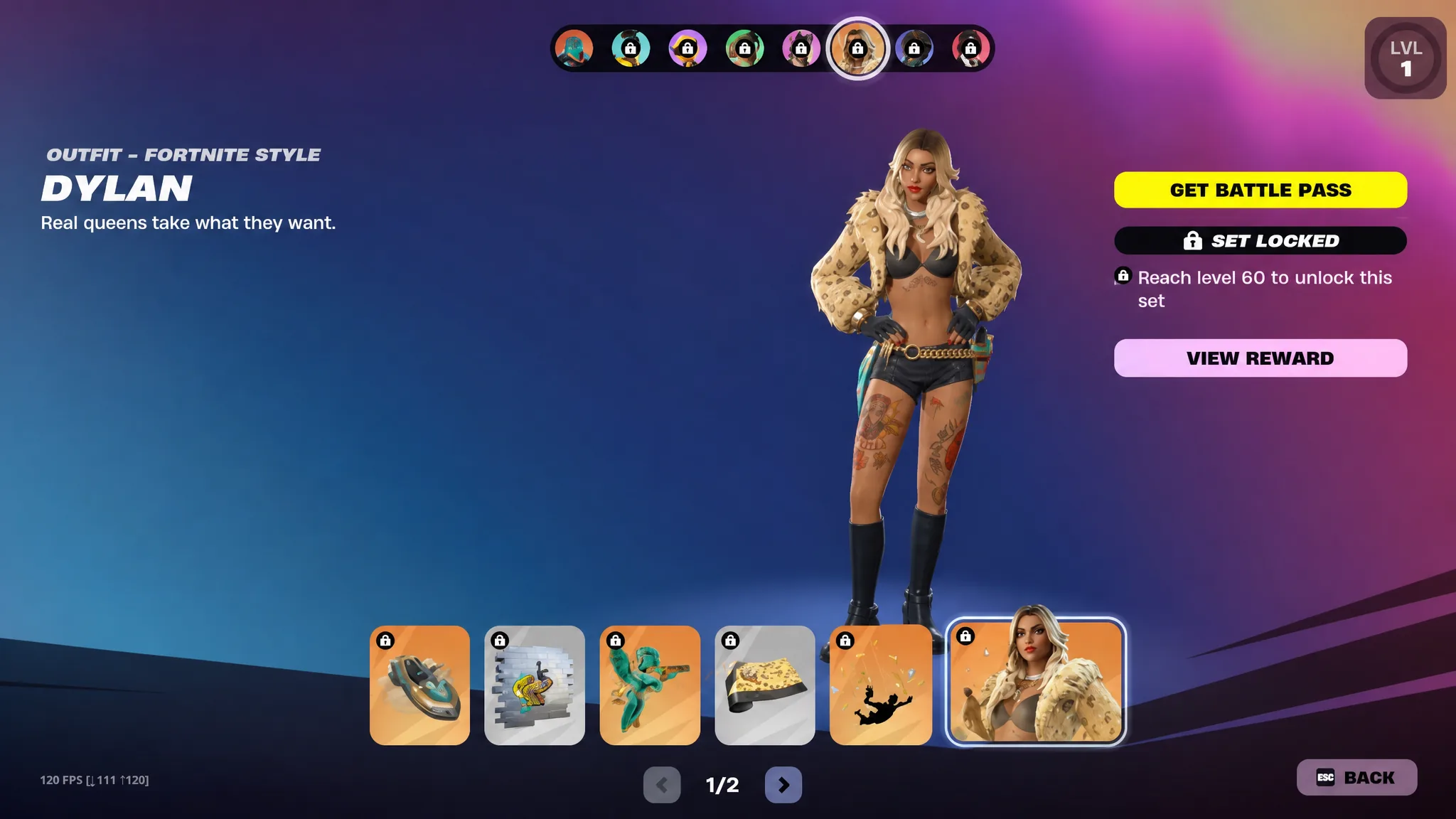 Fortnite Chapter 7 Season 3 Dylan Set