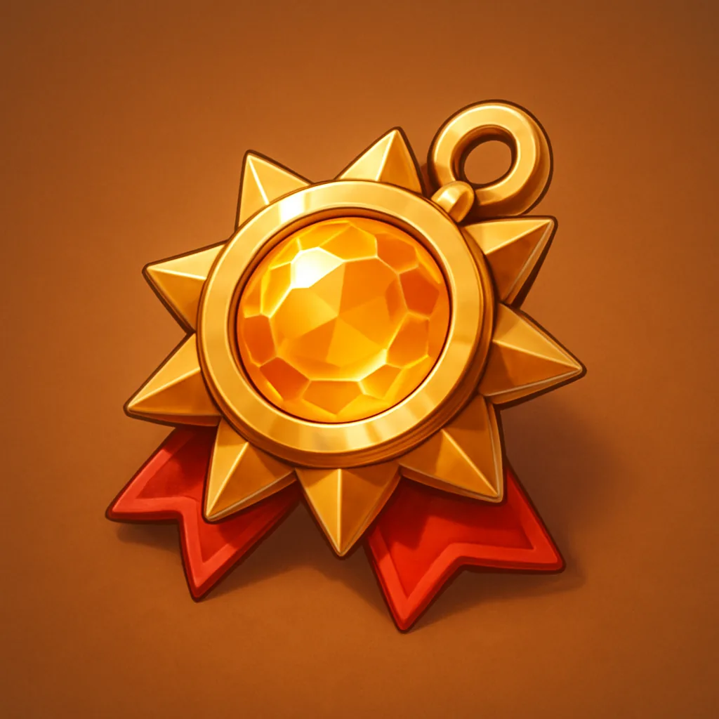Sun Gem Medal