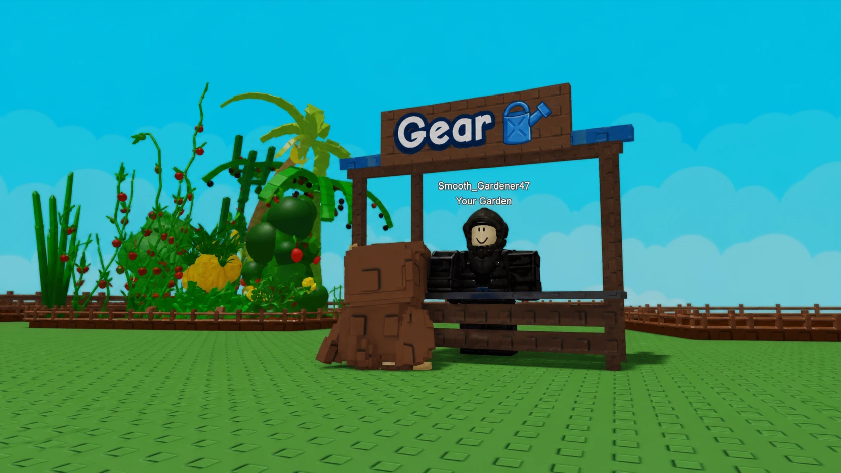 Player Magnet gear in Grow a Garden 2