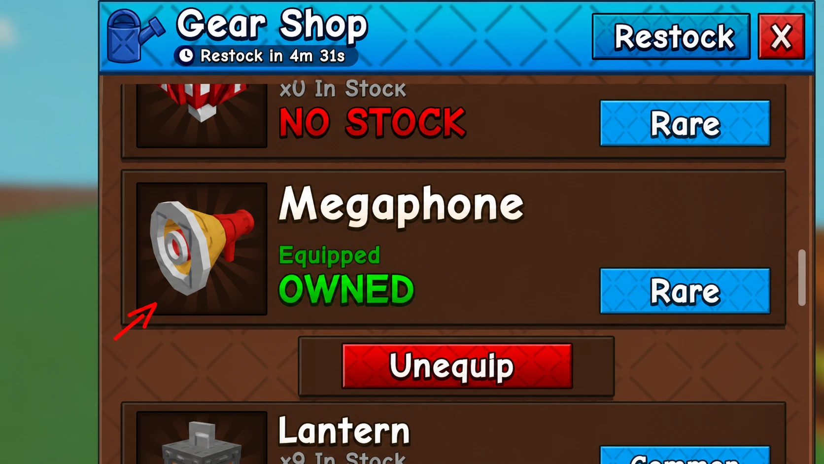 Megaphone in Grow a Garden 2