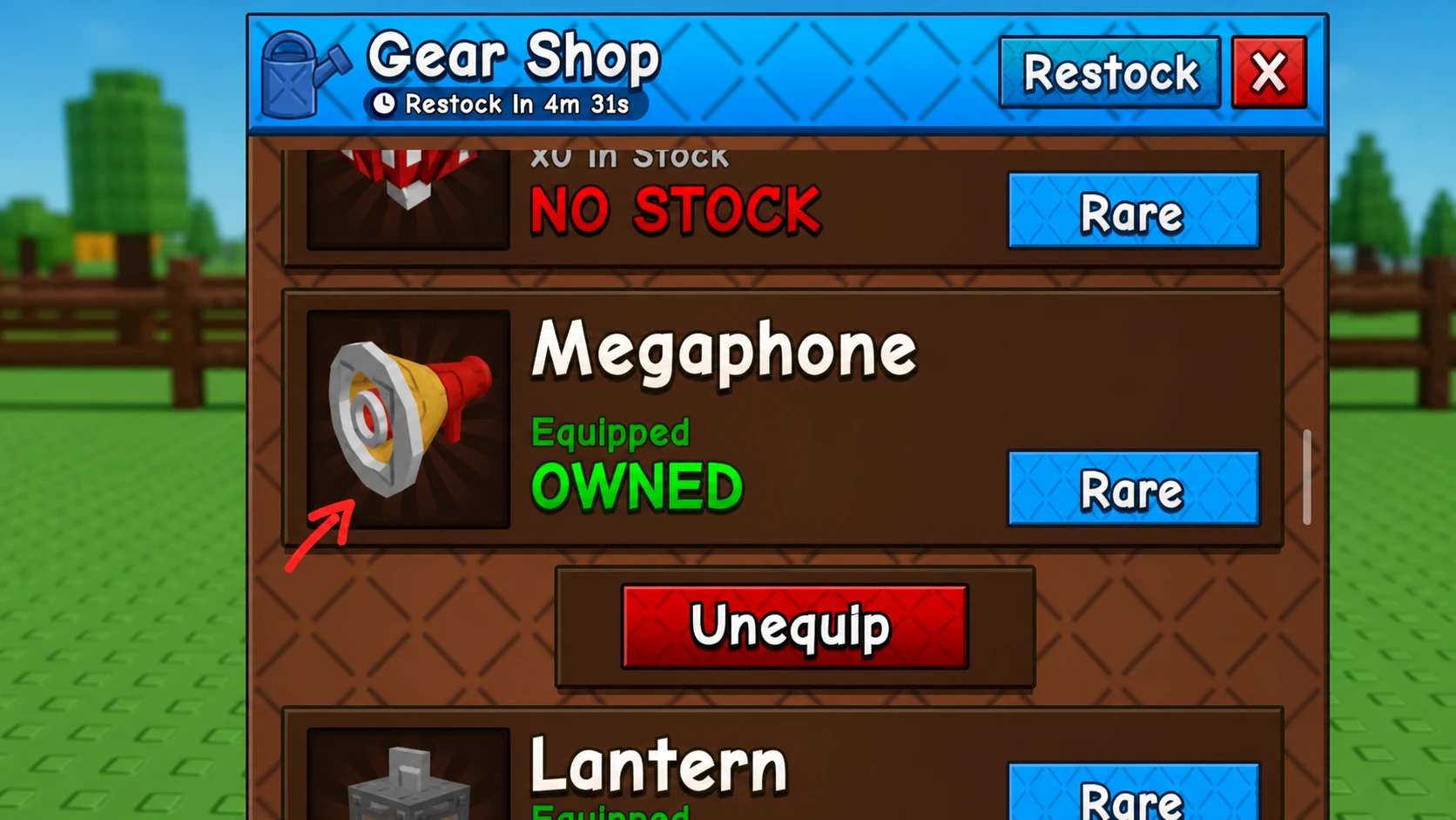 Megaphone in Grow a Garden 2