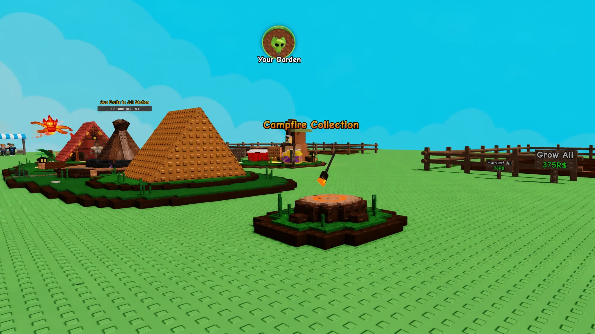 Campfire Shovel in Grow a Garden