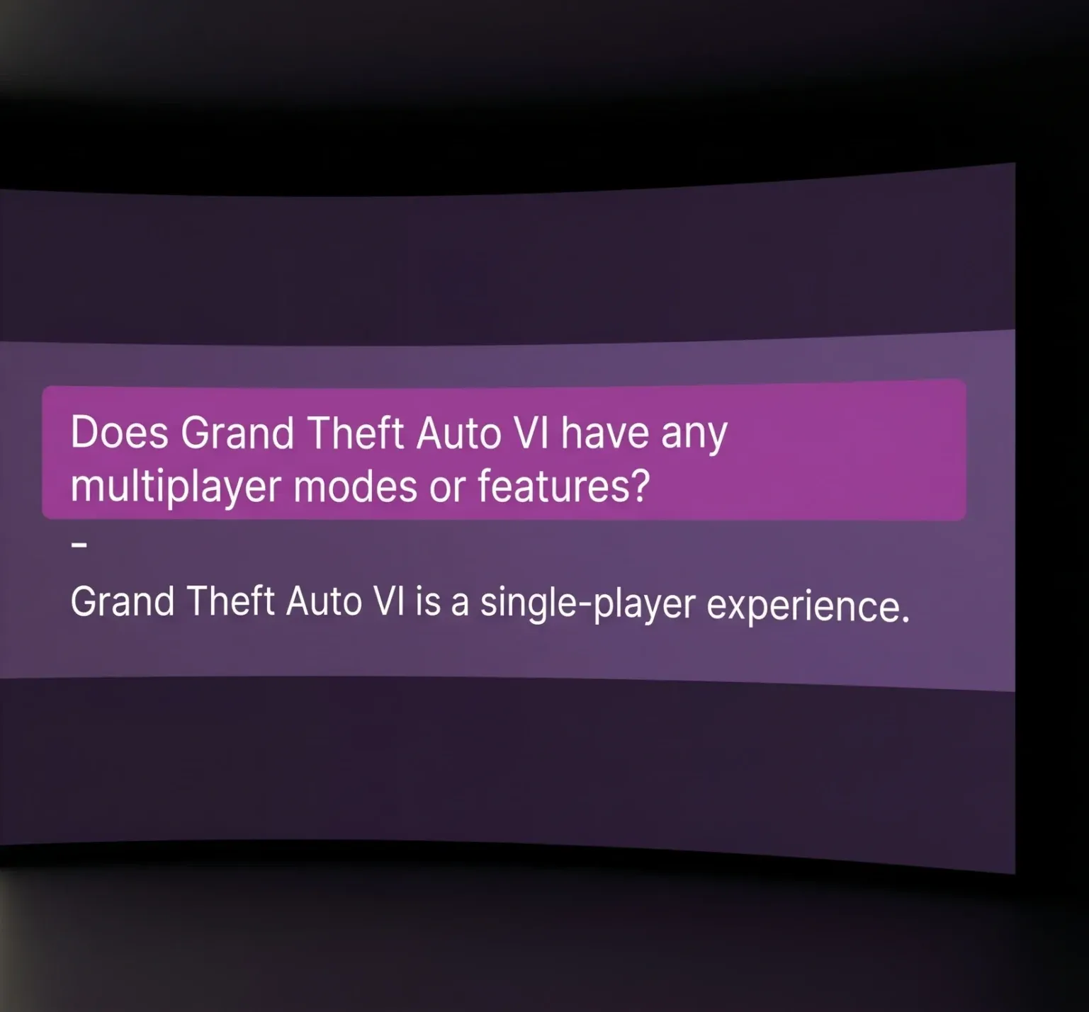 GTA 6 Won’t Launch with GTA Online, Confirms It’s a ‘Single-Player’ Experience