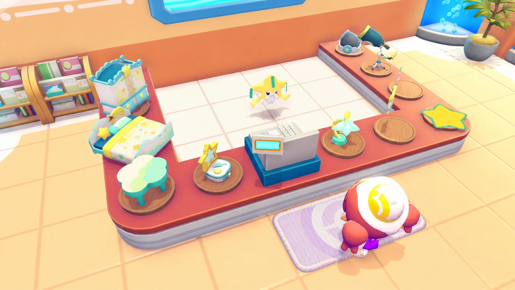 Trading with Jirachi in Pokopia