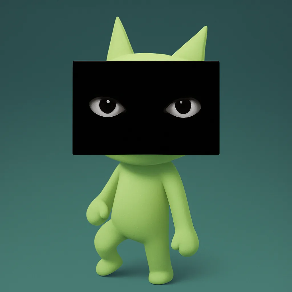 Box covering eyes