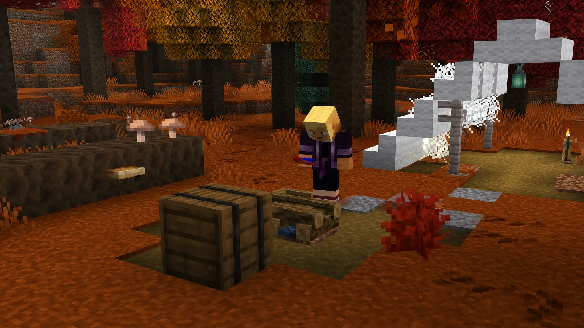 Minecraft Abandoned Camp
