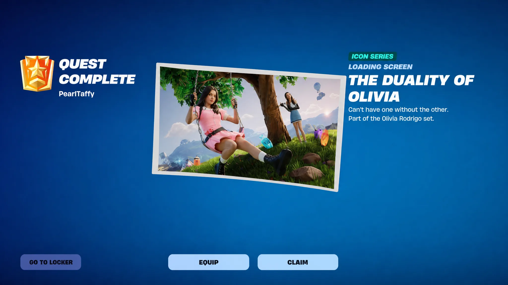 Free olivia rodrigo loading screen in fortnite