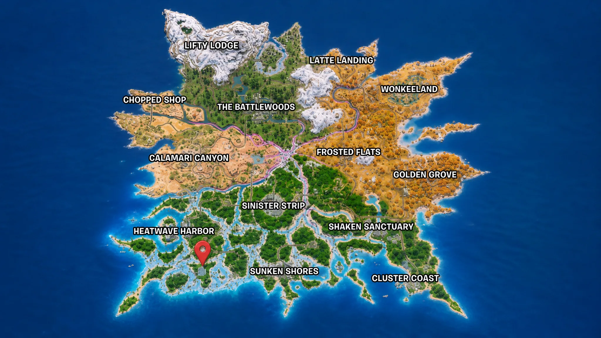 soccer striker sprite map location in fortnite