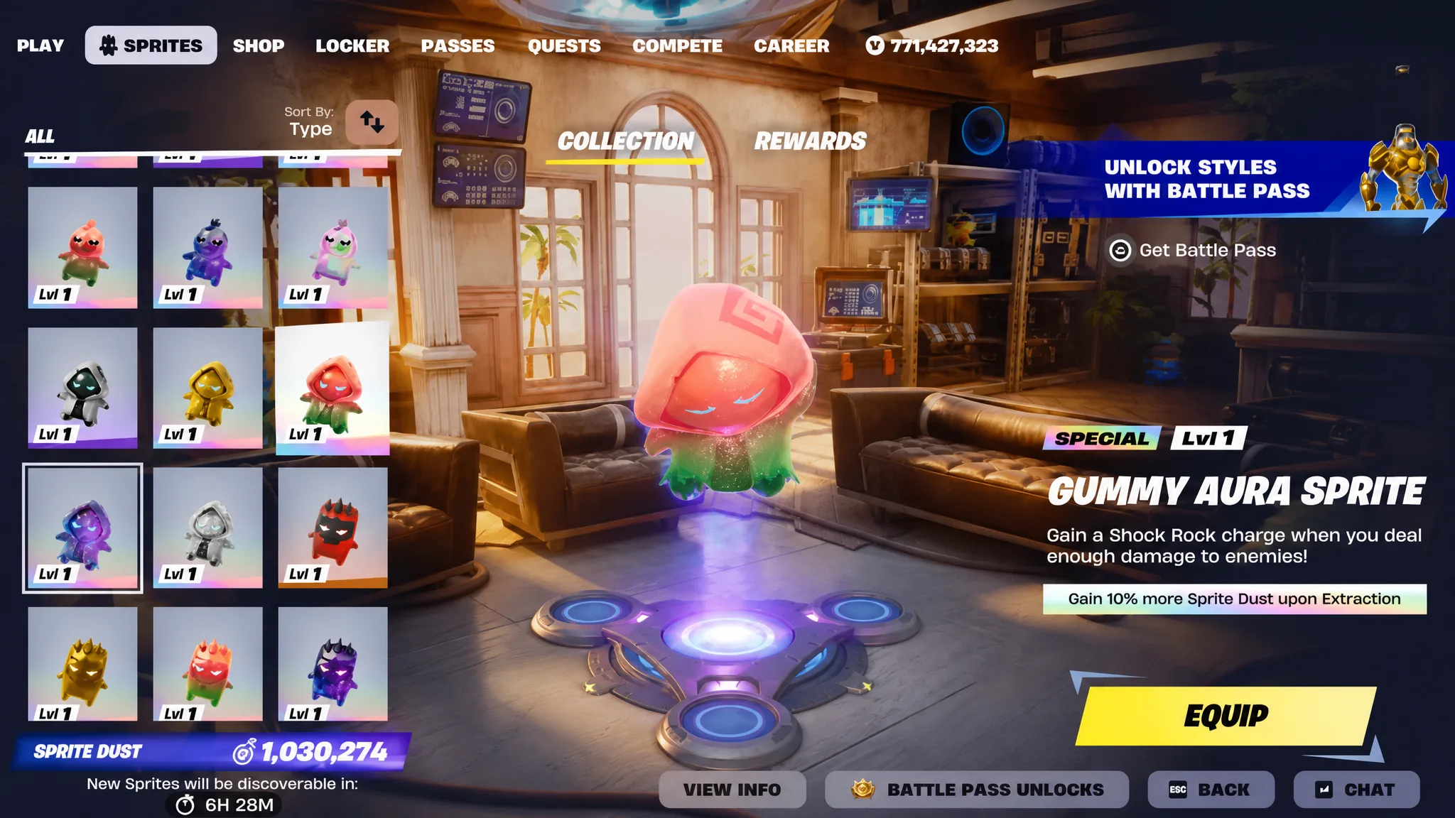 Fortnite Aura Sprite