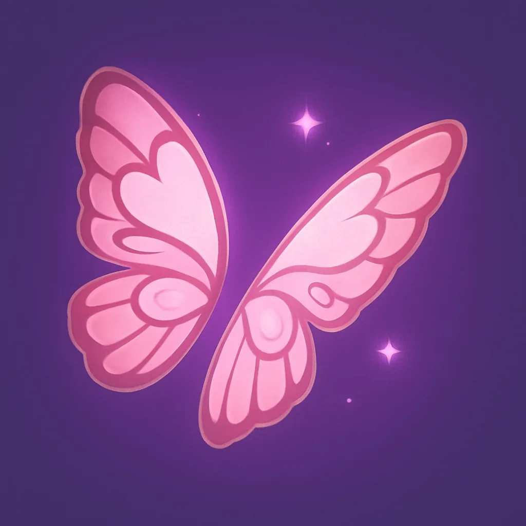Olivia's Butterfly Wings Back Bling