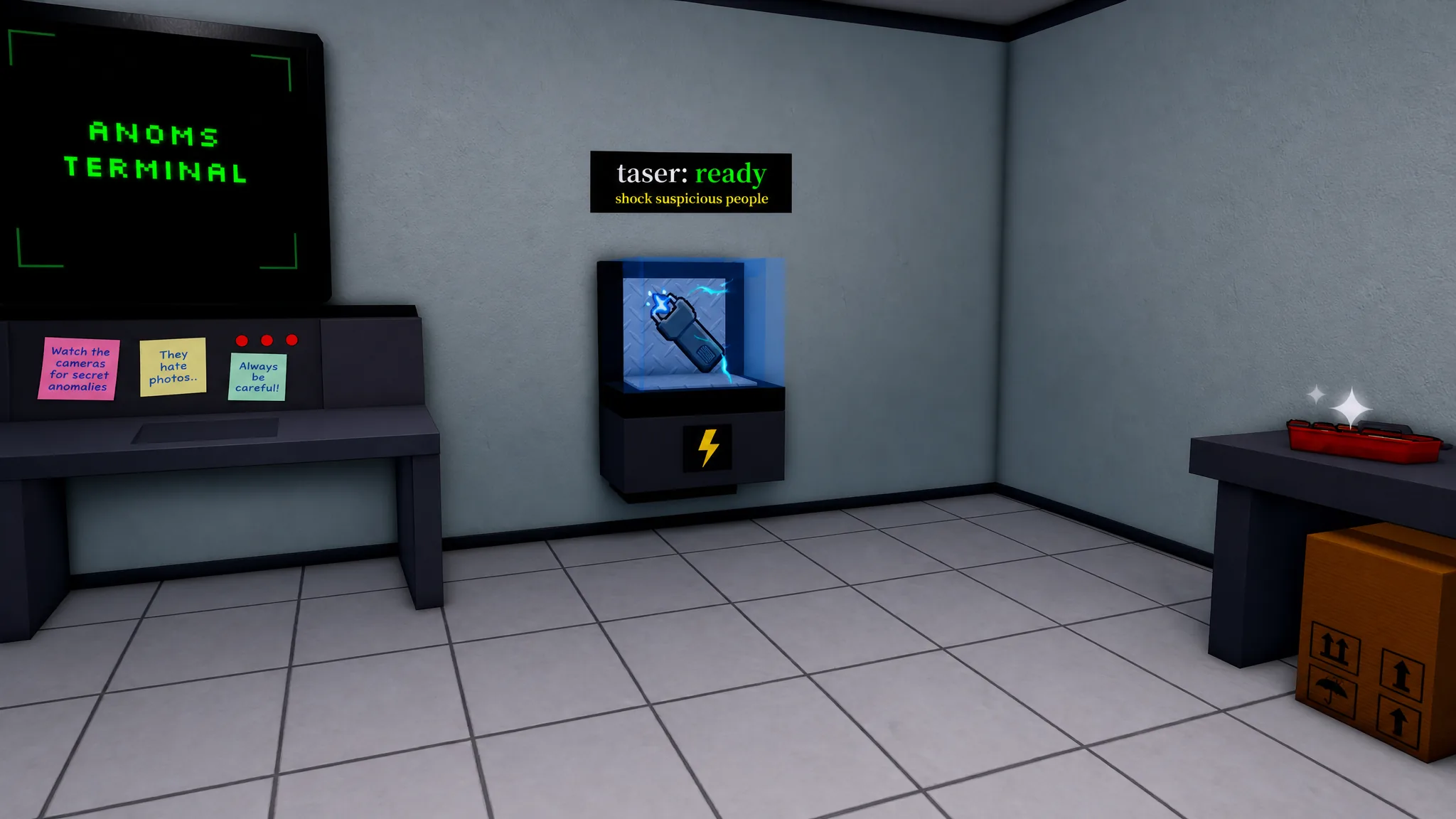Taser in Animal Hospital