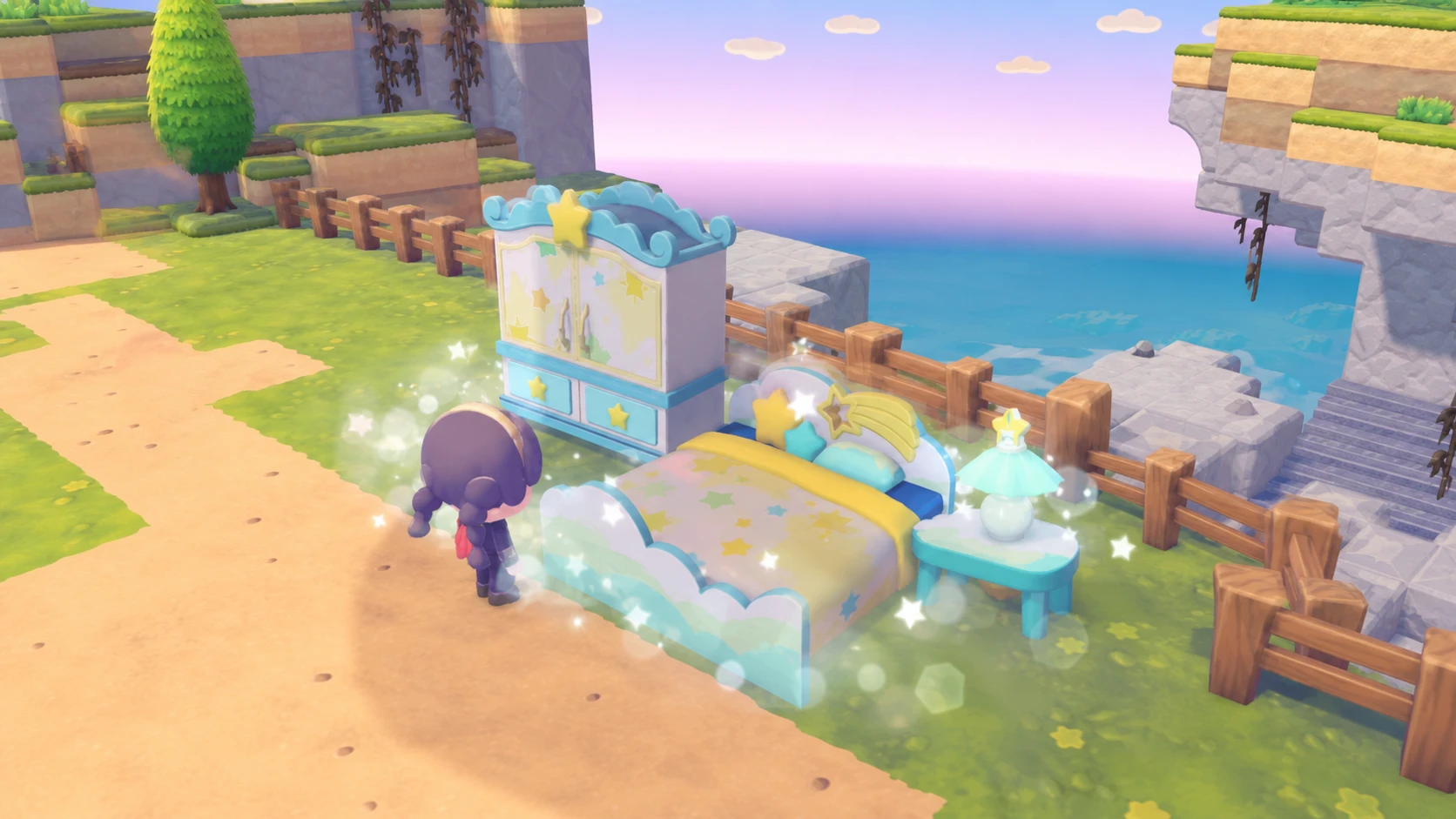 Surrounded by stars habitat in pokopia