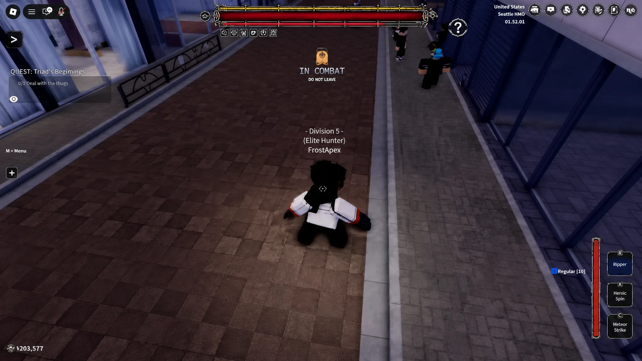 Player performing chainsaw hybrid X skill in Devil Hunter