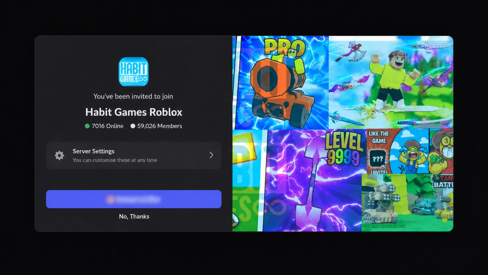 Unbox a Factory codes: A screenshot of the Discord server invite with a PT logo in the top right corner