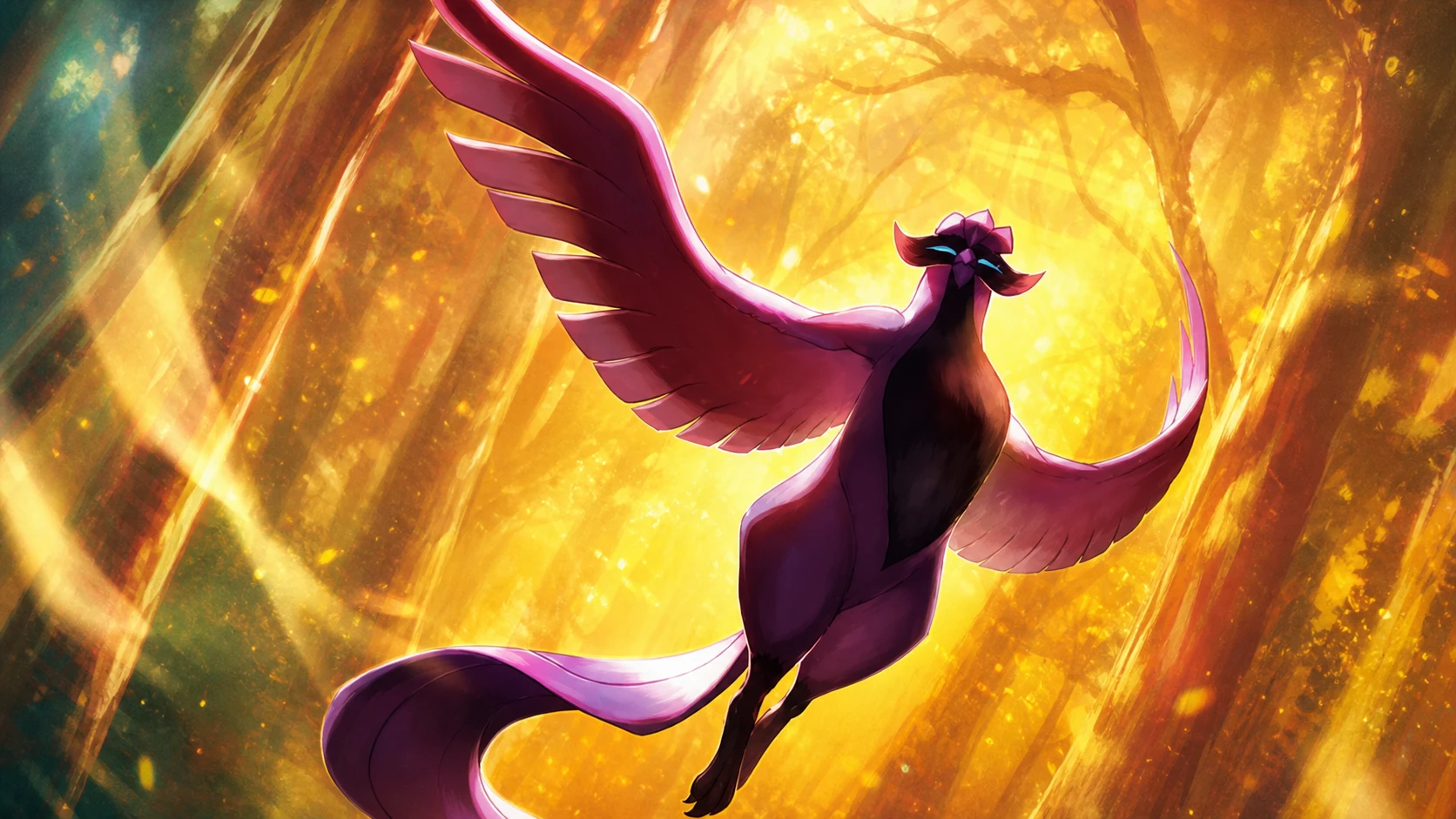 Artwork of the pokemon articuno from a Pokemon TCG card