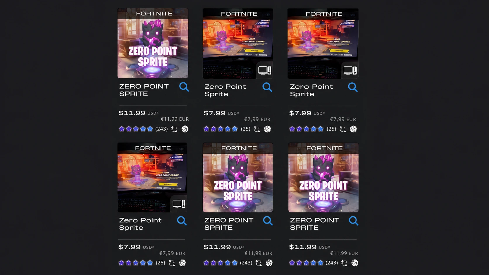 Fortnite Sprite Marketplace