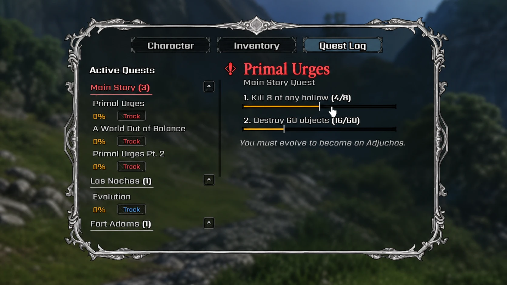 Hollow progression quests in VV ULTIMATUM