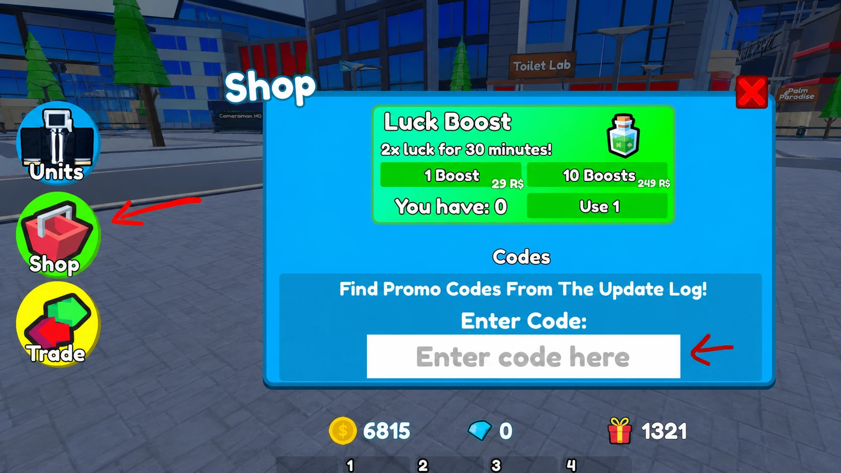 Redeem Return Of TTD Codes