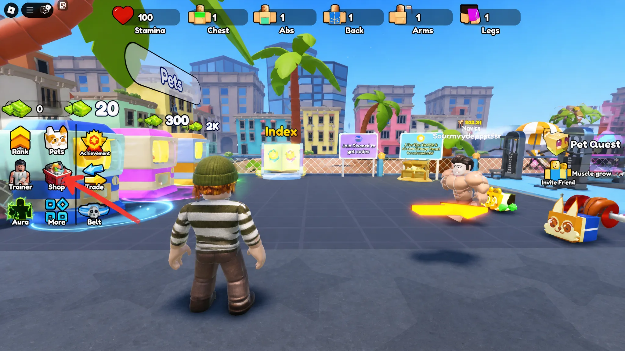 redeem Roblox gym star simulator Codes