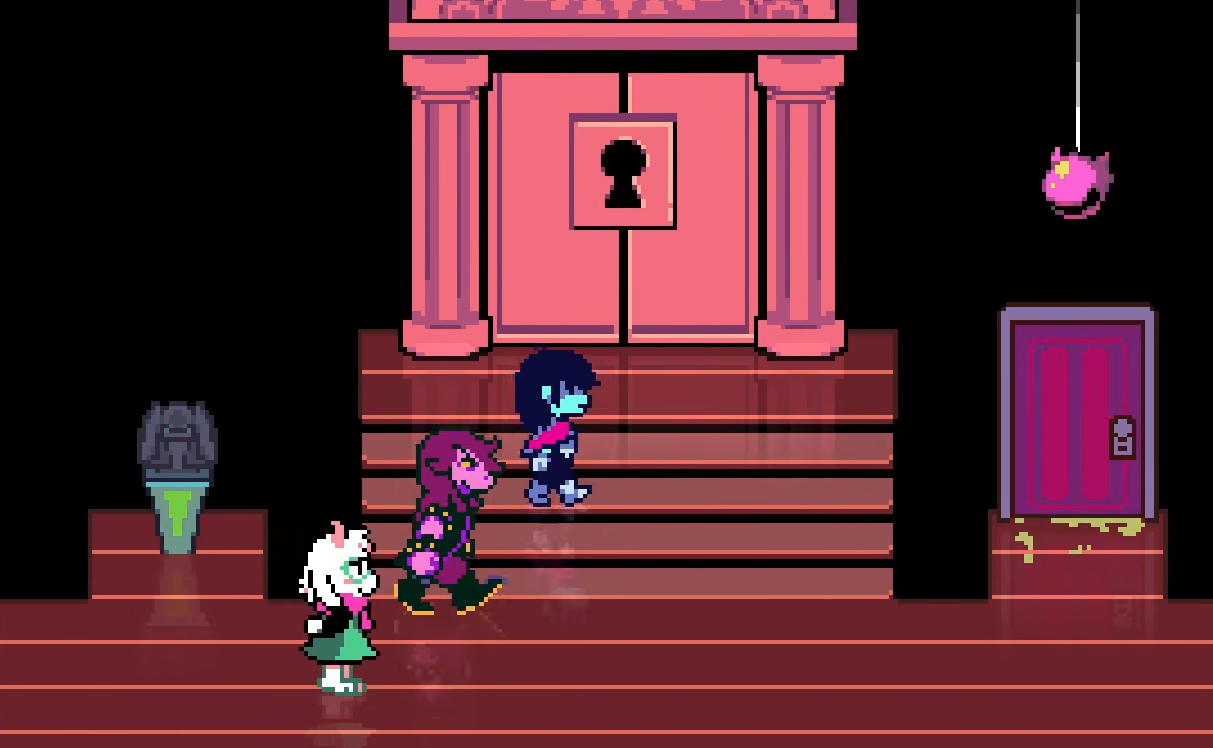 Pink Bell Chapter 5 Deltarune Chapter 5 Mystery Key: Where to Open the Pink Door