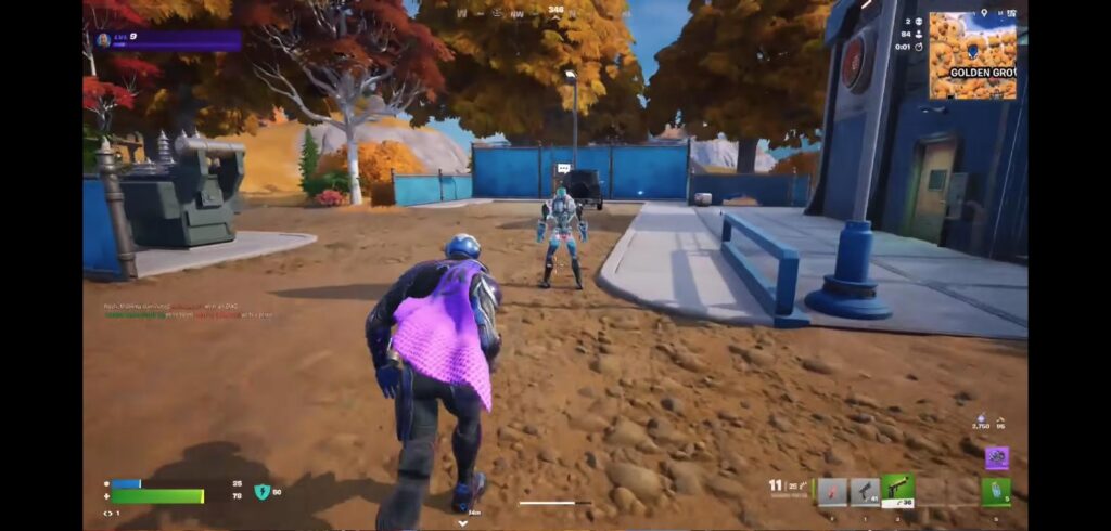 The Guardian NPC at Golden Grove in Fortnite Chapter 7 Season 3