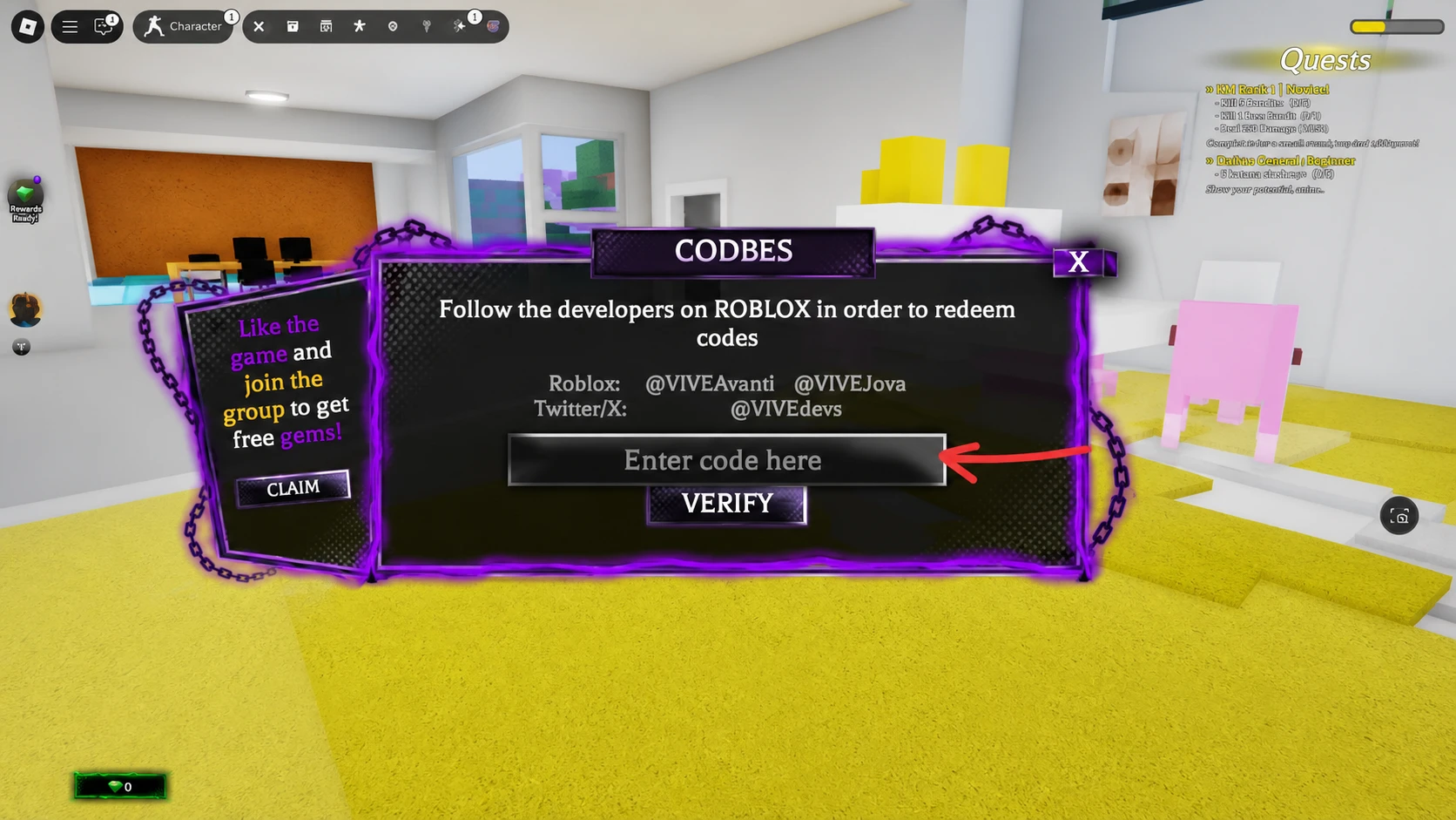 redeem Roblox Jujutsu Beatdown Codes