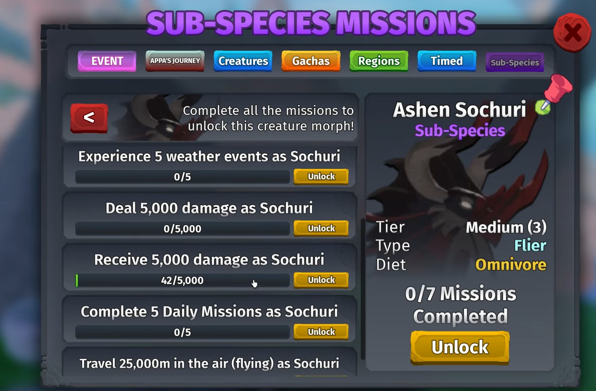 How to Unlock the Ashen Sochuri in Creatures of Sonaria’s LSS Event 2026