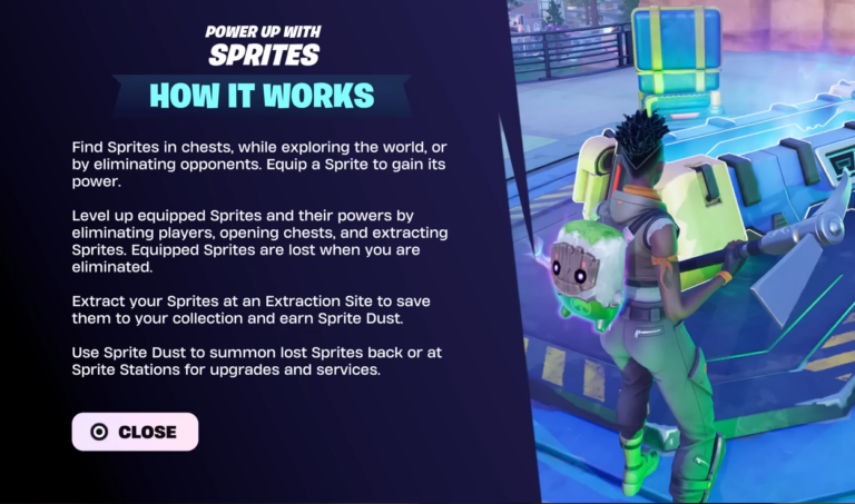 Chapter 7 Sprites How to Master Sprites in Fortnite Chapter 7 Season 3
