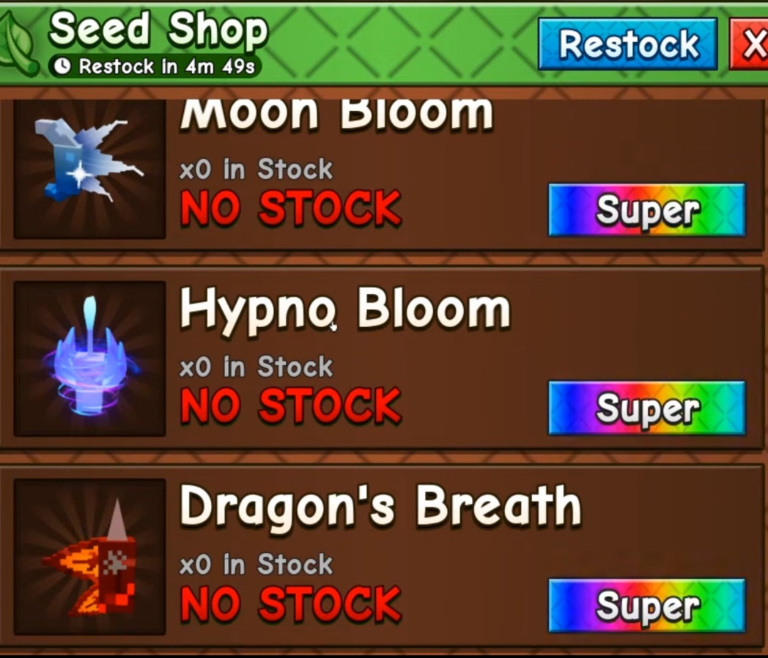 Hypno Bloom in Grow a Garden 2: Price, Drop Chance, and Ability