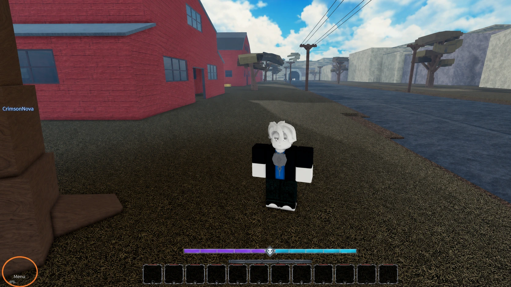 A player entering Type Soul codes into the chat box
