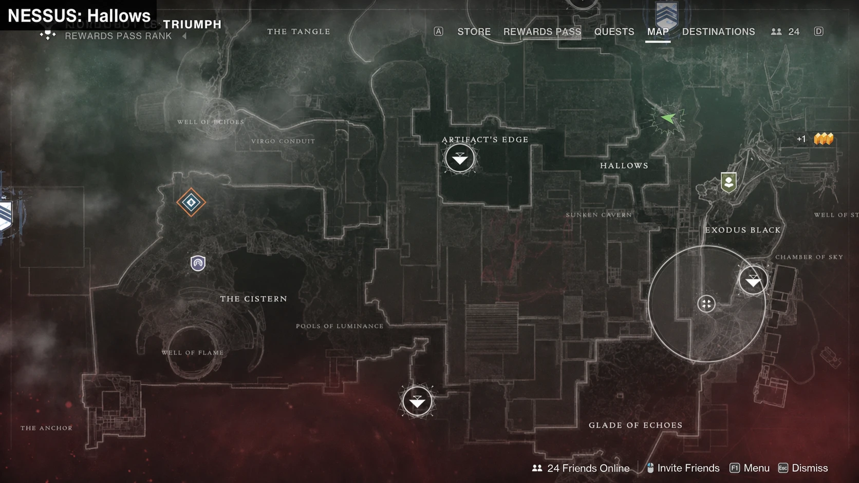 Hallows Case File on a staircase landing in Destiny 2