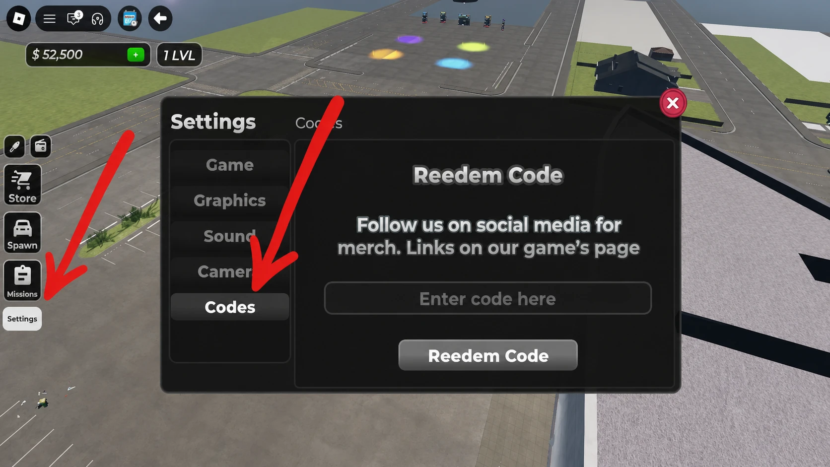 How to redeem Drift 36 codes