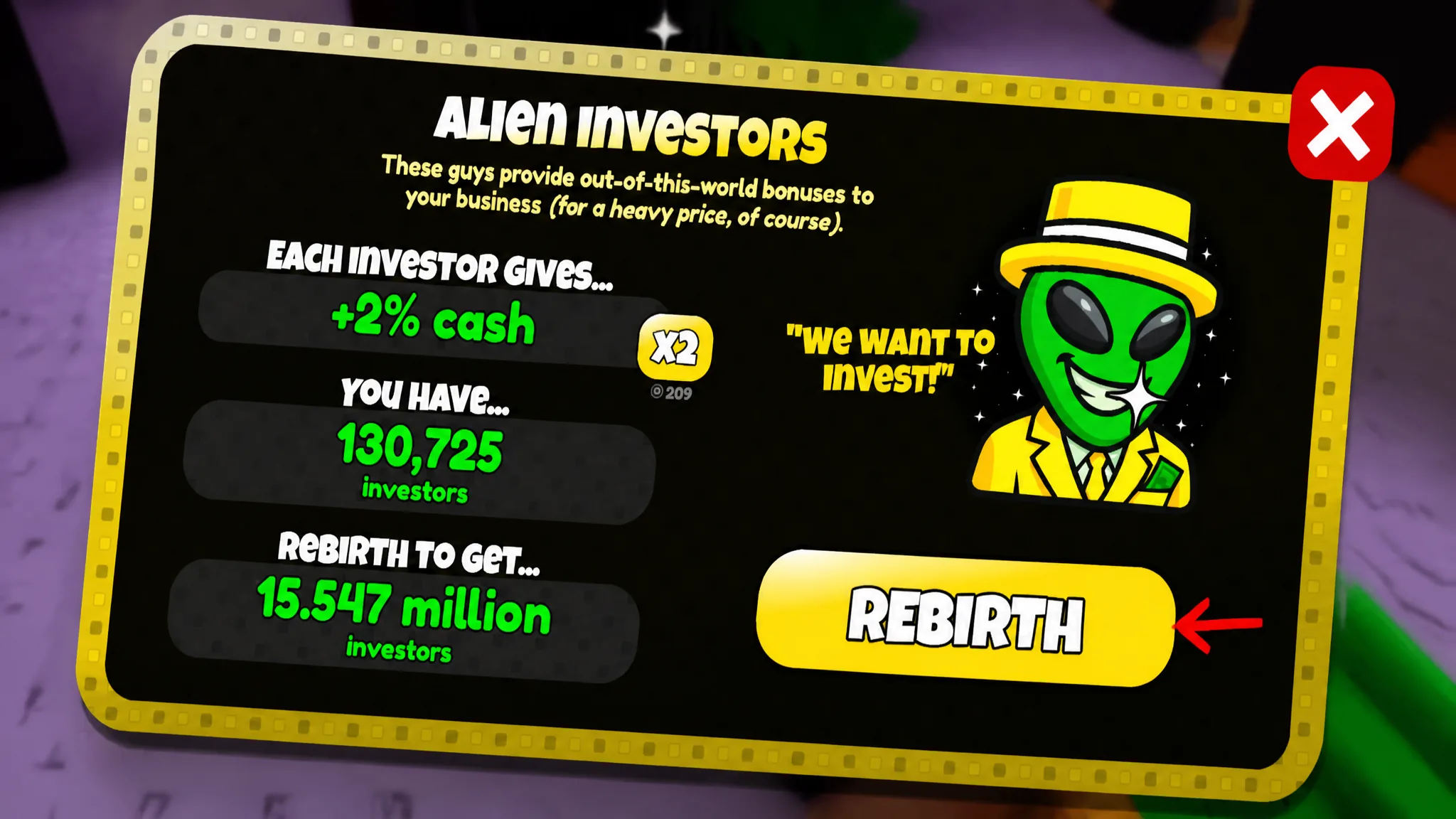 Get investors in Sell Lemons