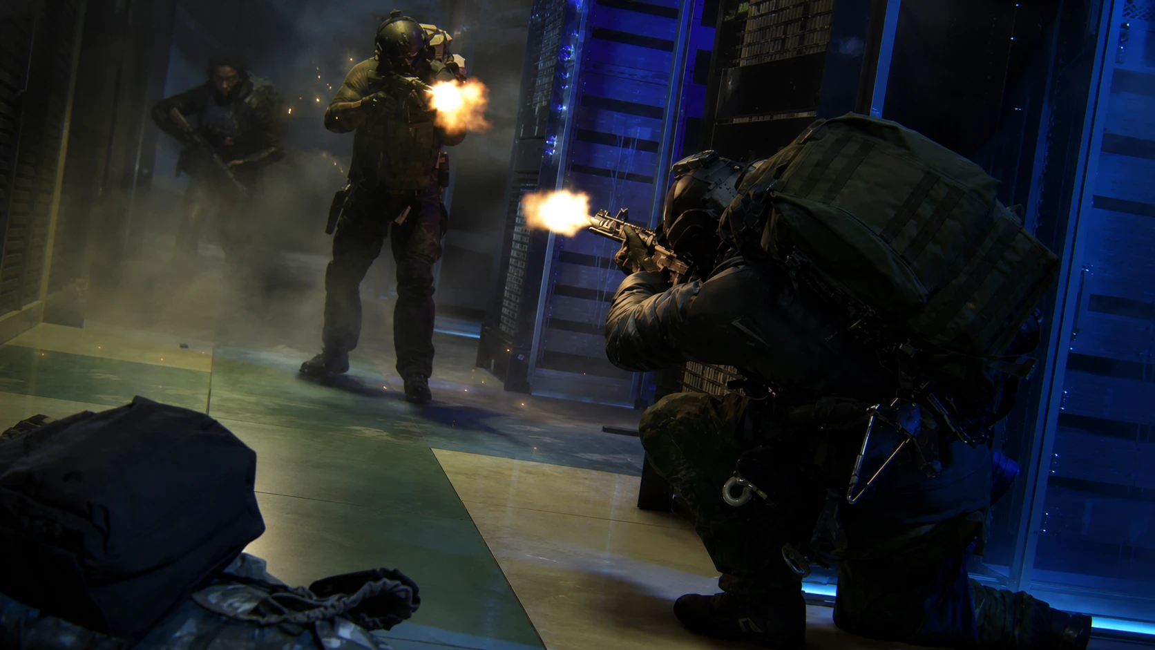 Modern Warfare 4 DMZ: An image of a squad in a gunfight
