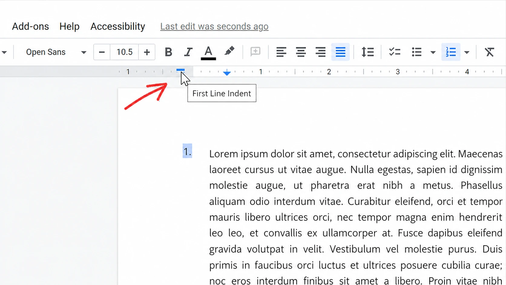 How to number paragraphs in Word, Google Docs, Word Online