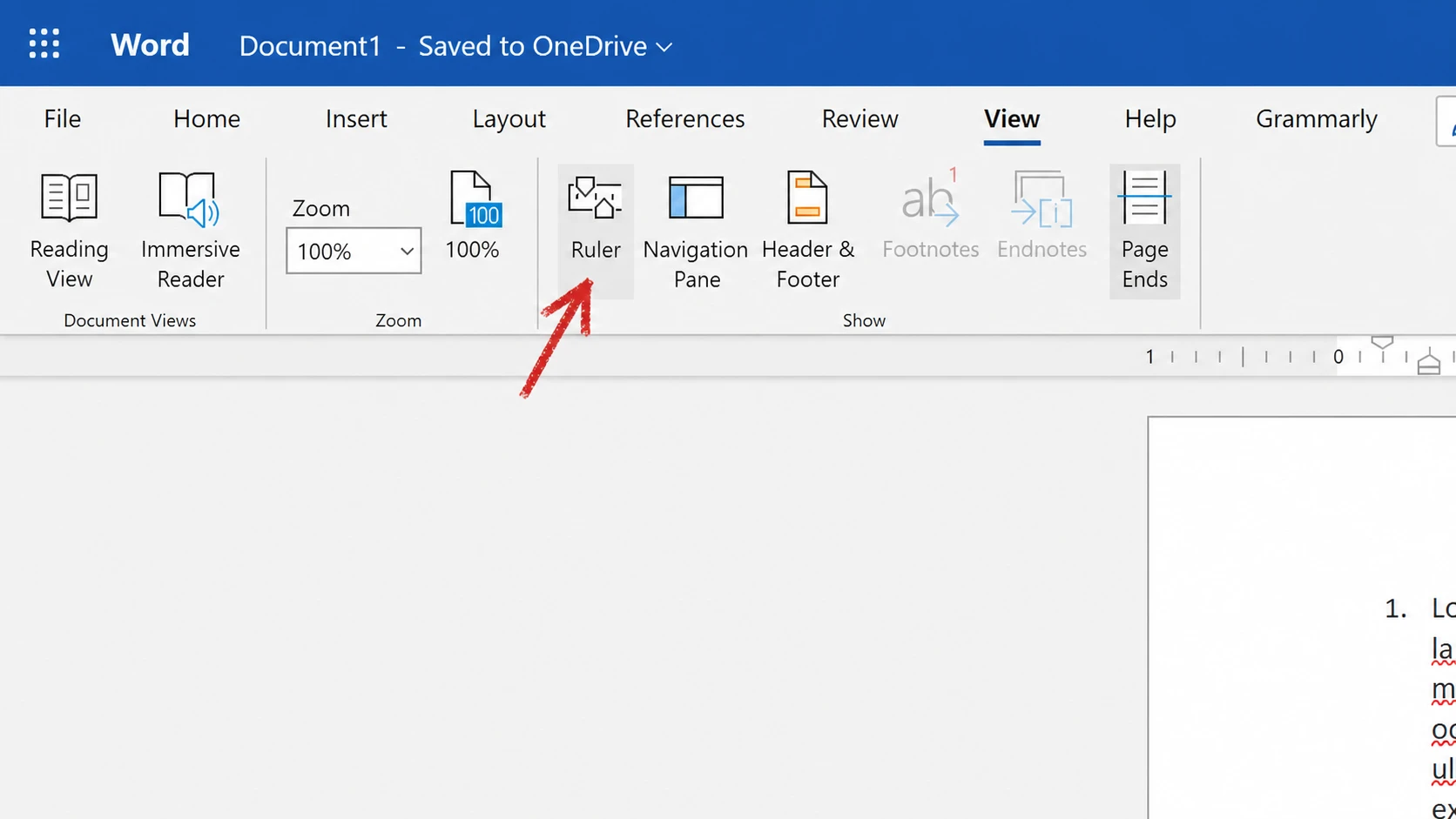 How to number paragraphs in Word, Google Docs, Word Online