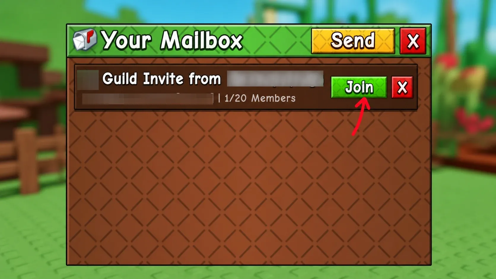 Join guild in Grow a Garden 2