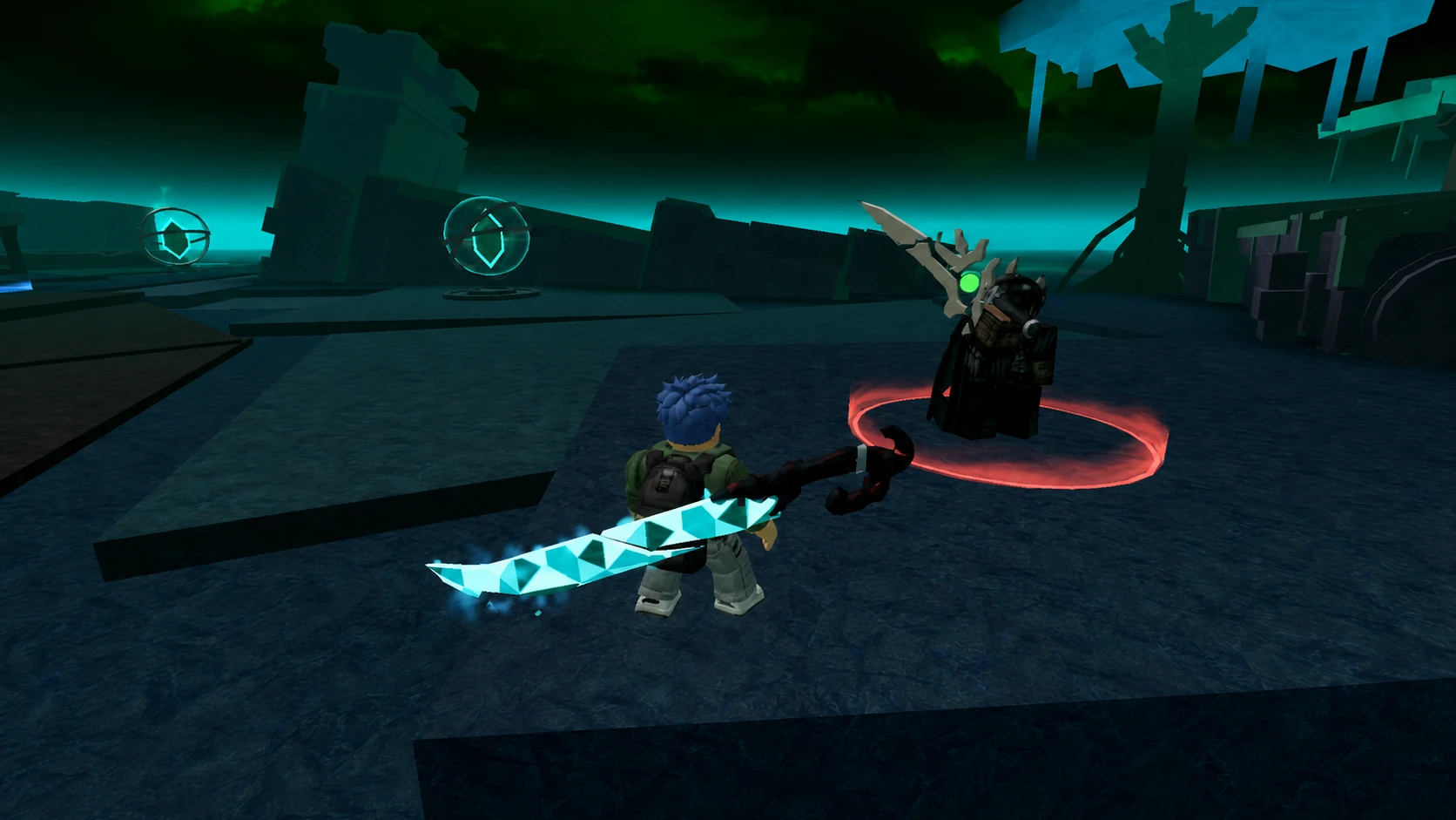 image showing the location of the Health Altar on Helheim