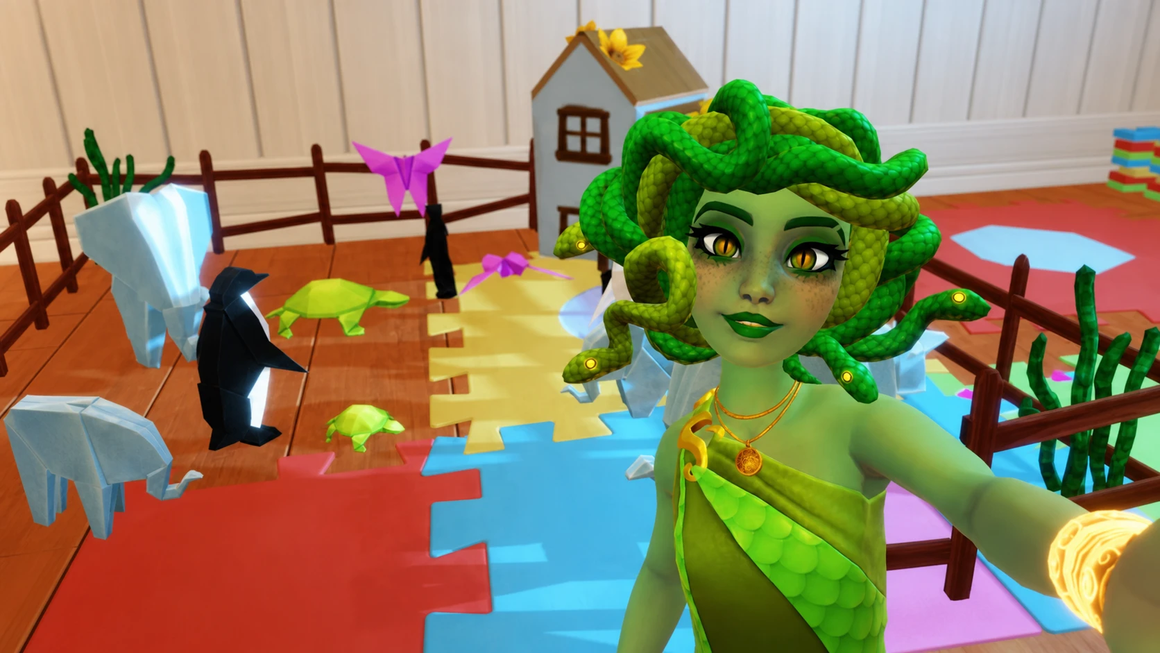 butterflies in toy story realm in disney dreamlight valley