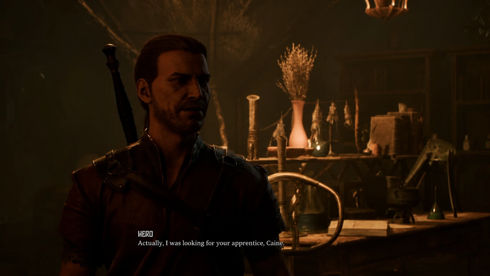Talking to Cor Kalom about Caine in the Swamp Camp