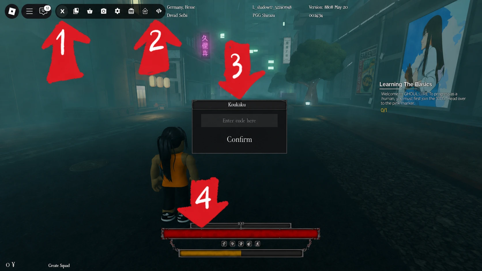 How to redeem GHOUL://RE codes