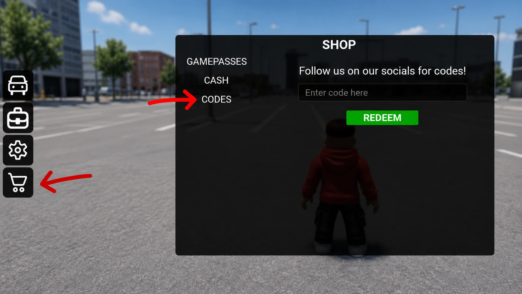 How to Redeem Codes in YSO
