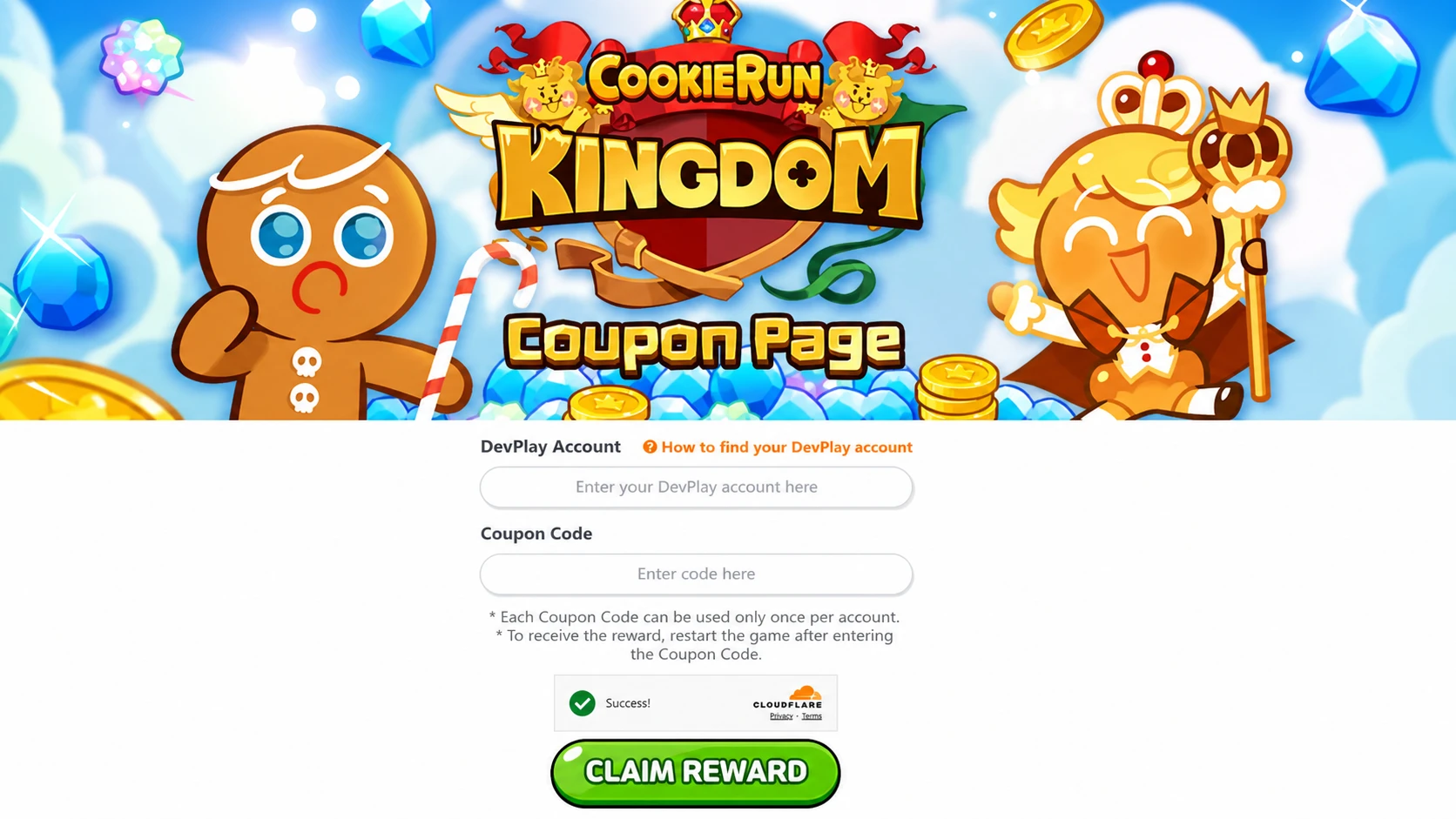 Cookie Run Kingdom Codes
