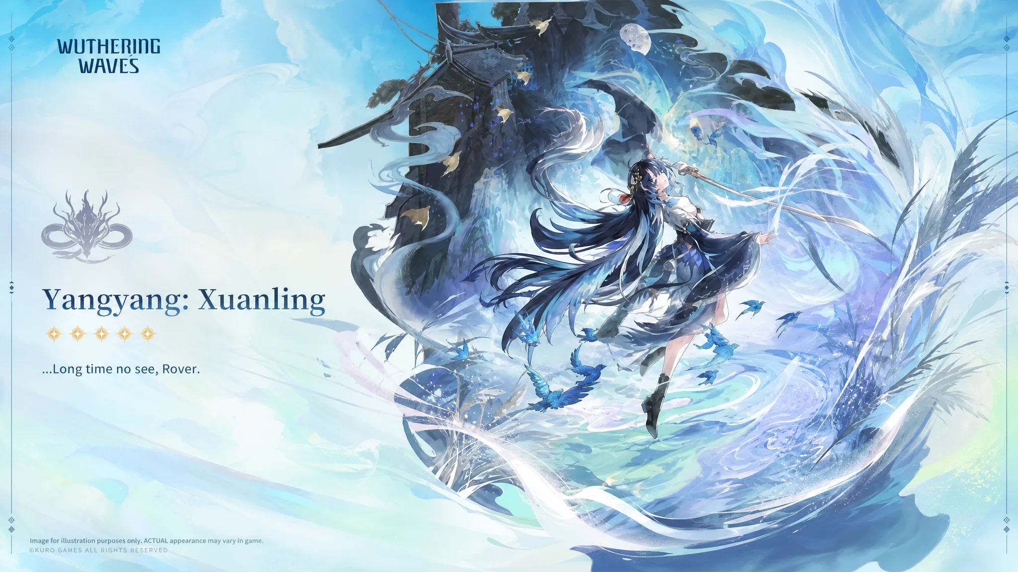 Yangyang: Xuanling Wuthering Waves 3.5 character art