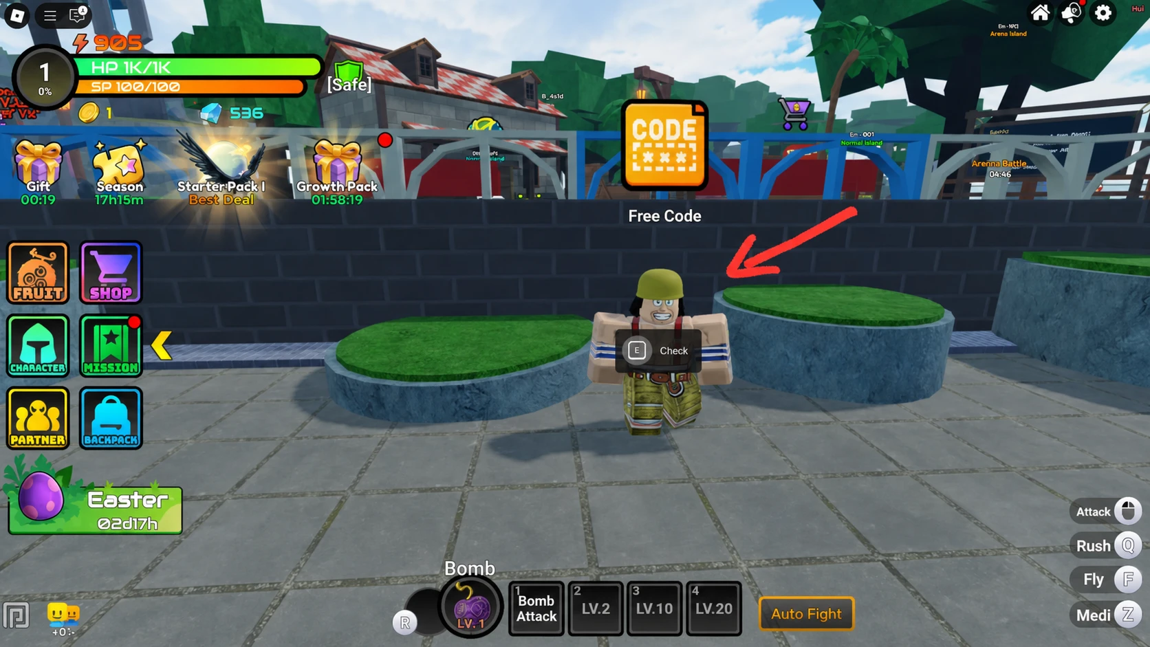 redeem roblox anime fruit codes
